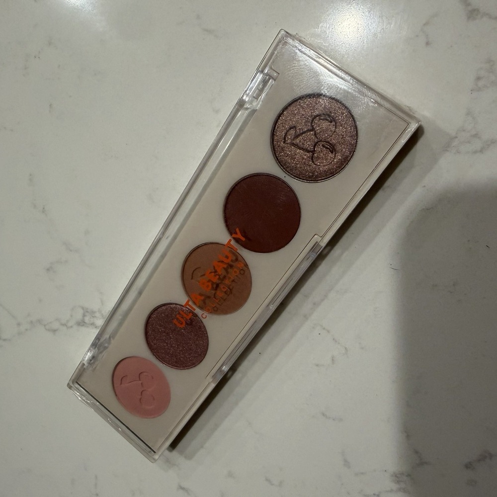 ULTA Beauty Collection 5 Pan Eyeshadow Palette Shimmer Matte Travel Size 0.18 oz